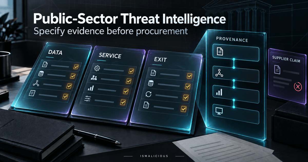 Cover Image for Government Threat Intelligence Procurement: A Practical Guide