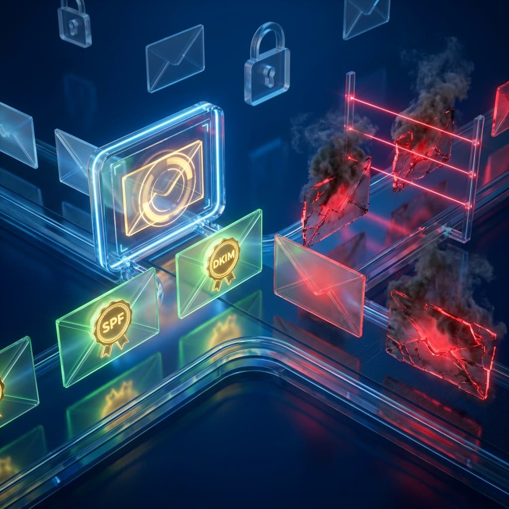 Cover Image for Email Authentication: Implementing DMARC, SPF, and DKIM for Email Security