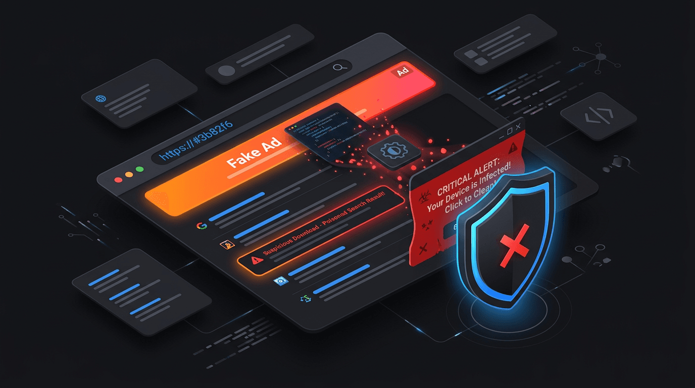 Cover Image for Malvertising and Search Poisoning: Threats Hiding in Plain Sight