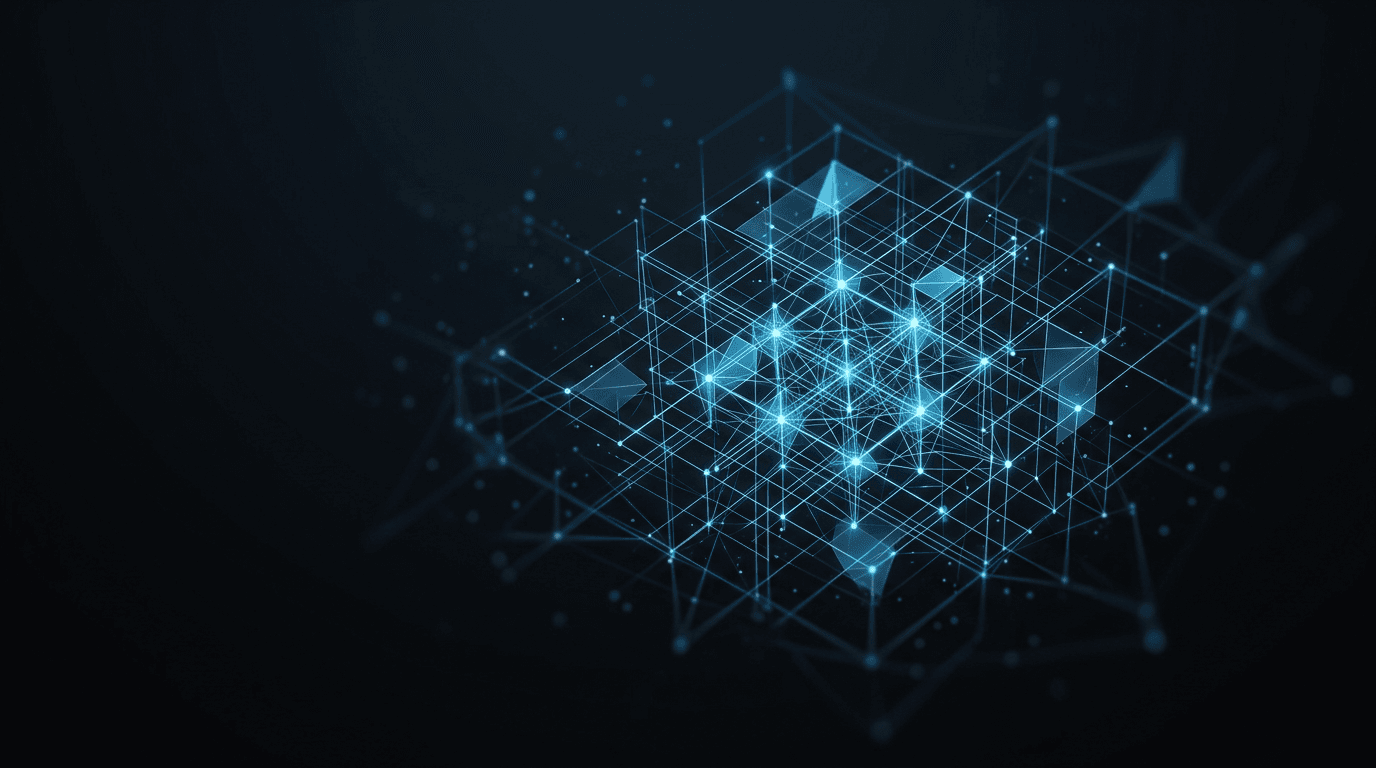 Abstract visualization suggesting precision and verified threat signals